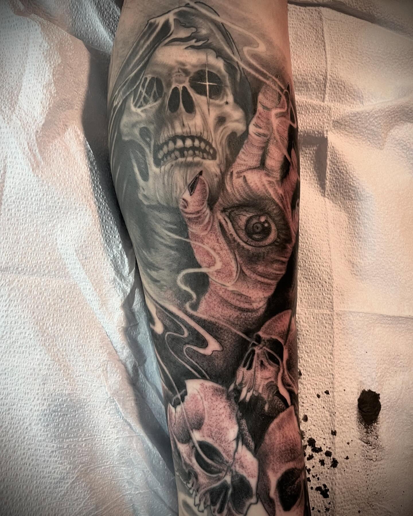 Reaper tattoo