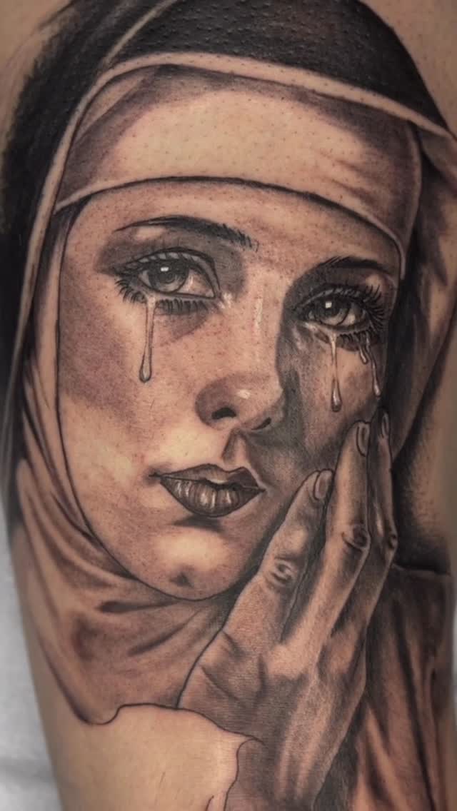 Nun tattoo